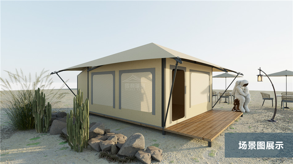 隐于林间的移动行宫｜兴文县野奢酒店帐篷重塑荒野栖居美学